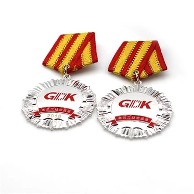 GDK-medaille met houten DOOS