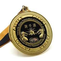 Eer Trots Respecteer Vertrouwen Sportmedaille